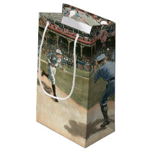 Nationale Liga-Baseball-Spiel 1886 Kleine Geschenktüte