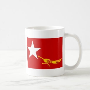 Nationale Liga für Demokratie, Myanmar-Flagge Kaffeetasse