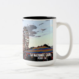 Nationale Messe Georgia, Perry GA Zweifarbige Tasse