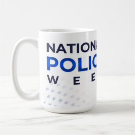 Nationale Polizeiwoche Kaffeetasse