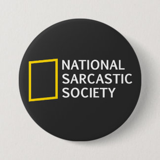 Nationale Sarcastische Gesellschaft Button