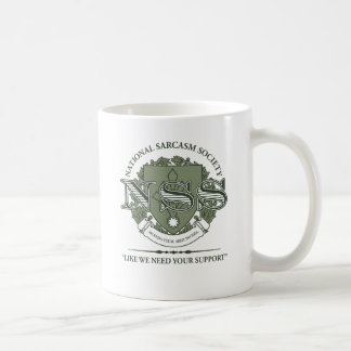 Nationale Sarkasmus-Gesellschaft Kaffeetasse