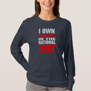 Nationale Schulden (dunkel) - Maßgeschneidert T-Shirt