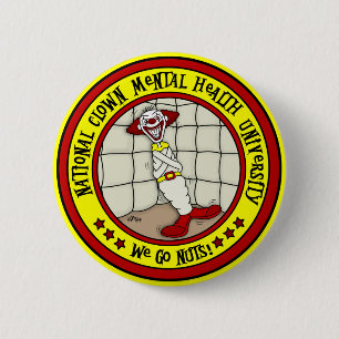 Nationale Universität für Clown-Mentalgesundheit Button
