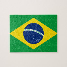 Nationale Weltflagge Brasiliens