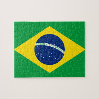 Nationale Weltflagge Brasiliens