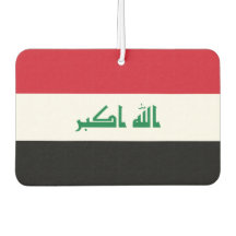 Nationale Weltflagge im Irak