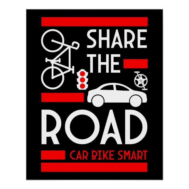 Nationale Woche der Straßenverkehrssicherheit Poster (Vorderseite)