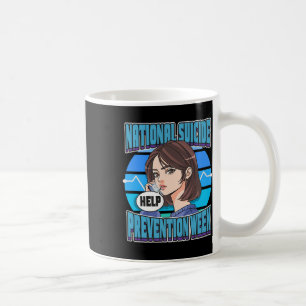 Nationale Woche zur Suizidprävention Unterstützung Kaffeetasse