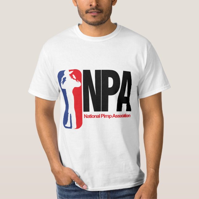 Nationale Zuhälter-Vereinigung T-Shirt (Vorderseite)