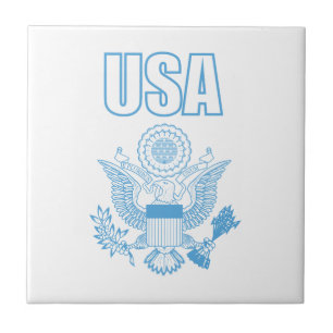 Nationalemblem der USA Fliese