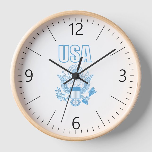 Nationalemblem der USA Uhr (Vorderseite)