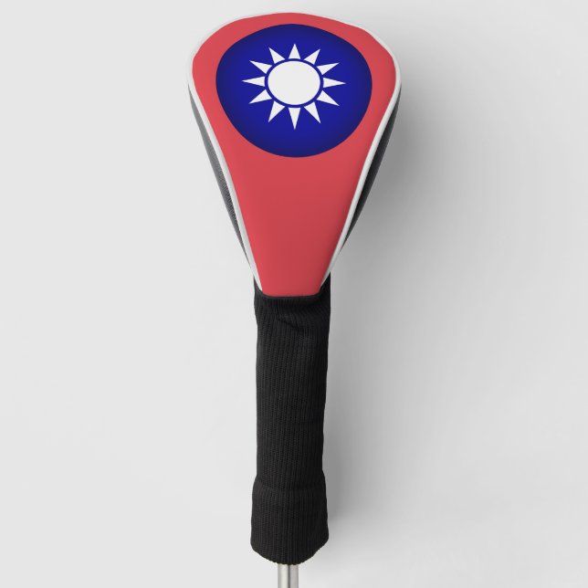 Nationalemblem Taiwans Golf Headcover (Vorderseite)
