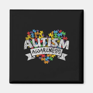 Nationaler Autismus Awerness Monat Autistische Kin Magnet
