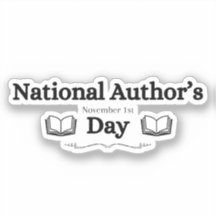 Nationaler Autorentag 1. November Text und Bücher