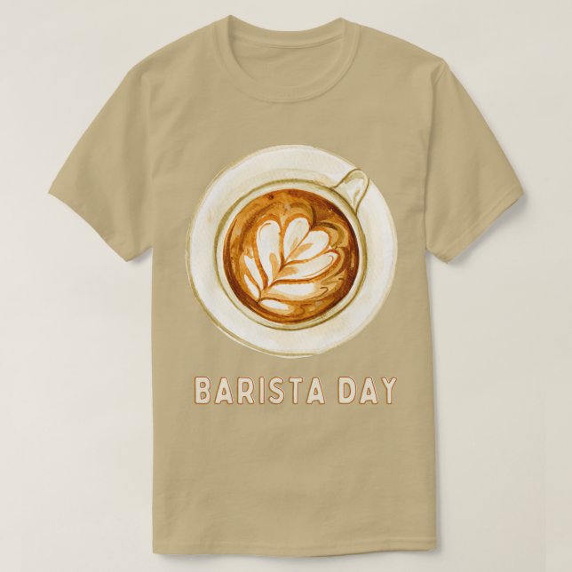 Nationaler Barista-Tag 11 T-Shirt (Design vorne)