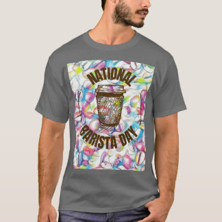 Nationaler Barista Tag 1 T-Shirt