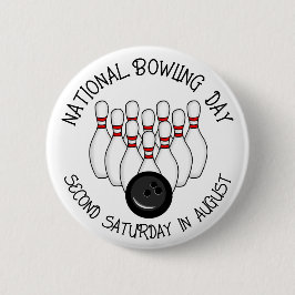 Nationaler Bowling Button