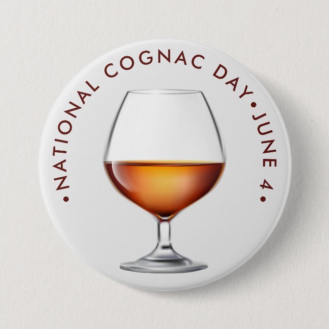 Nationaler Cognac-Tag Button (Vorderseite)