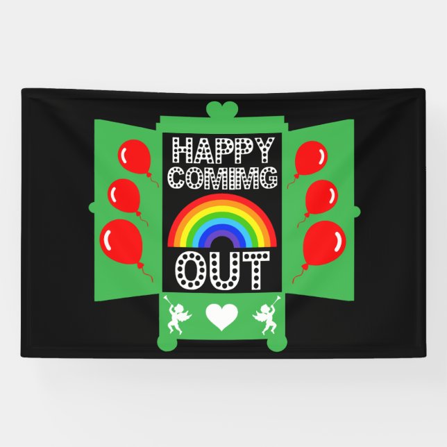 Nationaler Coming Out Day Banner (Horizontal)