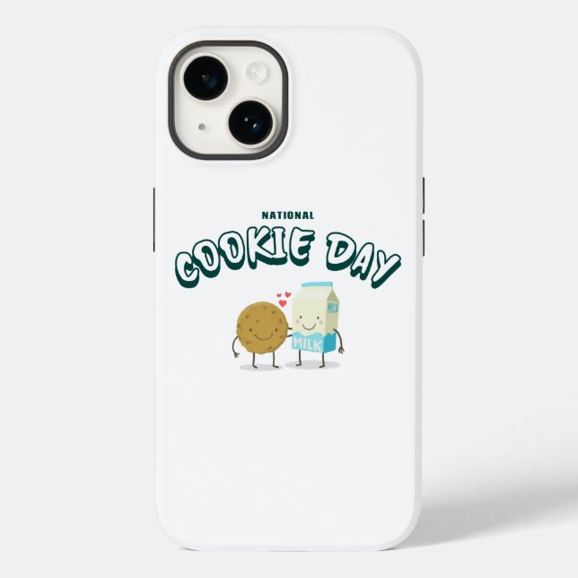 Nationaler Cookie-Tag Case-Mate iPhone 14 Hülle (Rückseite)