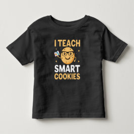 Nationaler Cookie-Tag, ich lehre Smart Cookies Kleinkind T-shirt