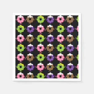 Nationaler Donut-Tag Serviette