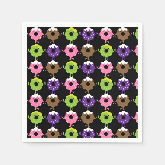 Nationaler Donut-Tag Serviette (Vorderseite)