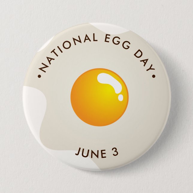 Nationaler Eiertag Button (Vorderseite)
