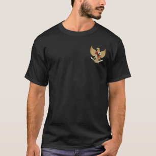Nationaler Emblem-T - Shirt Indonesiens