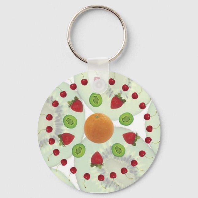 Nationaler Ernährungsmonat Schlüsselanhänger (Vorderseite)