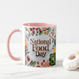 Nationaler Food Day Kombi-Tasse Tasse