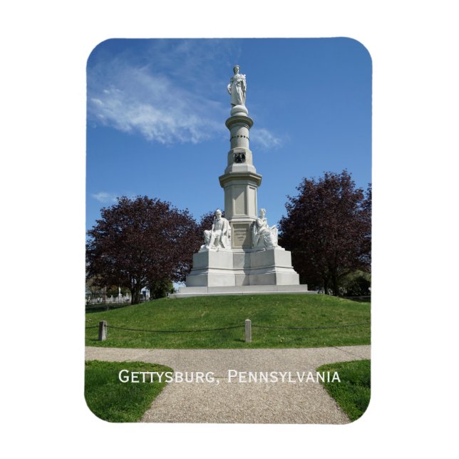 Nationaler Friedhof Gettysburg Magnet (Vertikal)