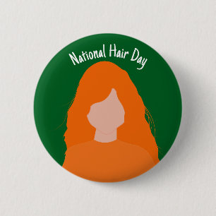 Nationaler Friseur - Abzeichen/ Schaltfläche Button