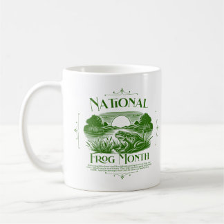 Nationaler Froschmonat Kaffeetasse