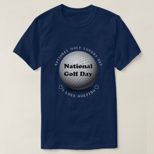 Nationaler Golf Day Sport T-Shirt