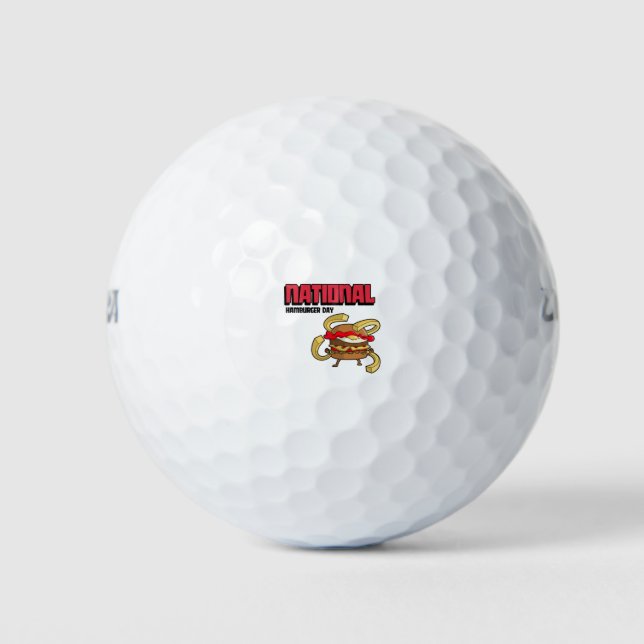 Nationaler Hamburger Tag Golfball (Vorderseite)