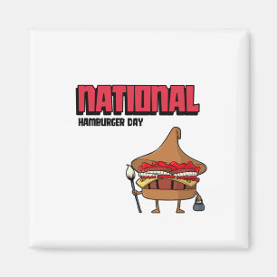 Nationaler Hamburger Tag Magnet