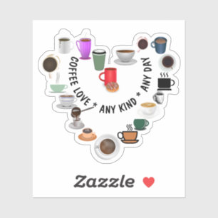 Nationaler Kaffeetag Aufkleber