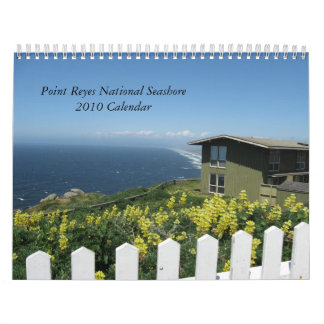 Nationaler Kalender Punkt-Reyes Küste-2010