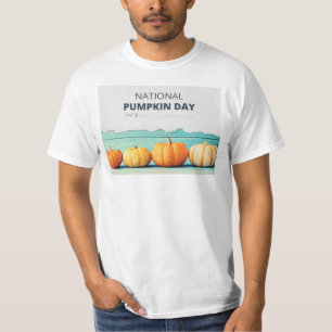 Nationaler Kürbistag T-Shirt