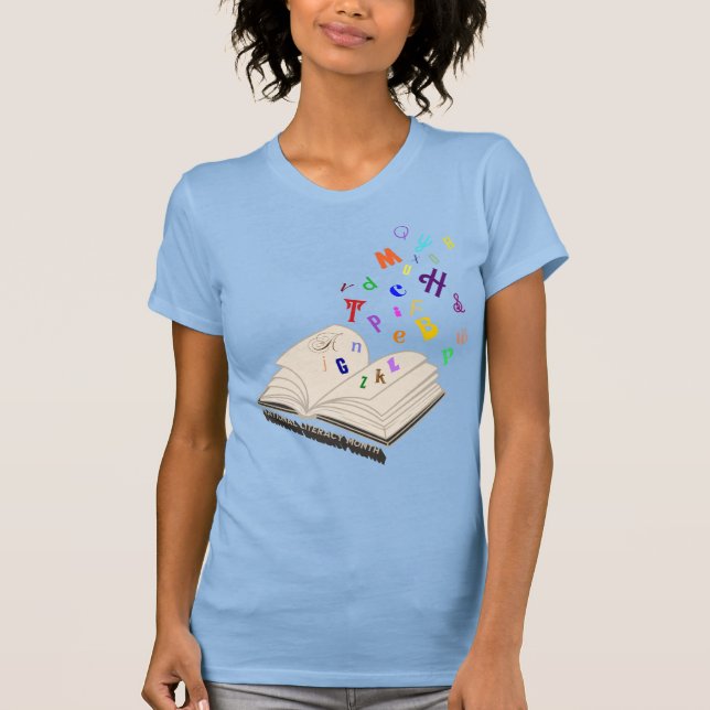 Nationaler Literaturmonat T-Shirt (Vorderseite)
