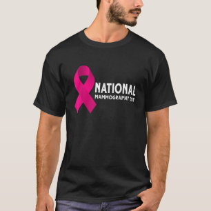 Nationaler Mammographie-Tag T-Shirt