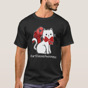 Nationaler Monat der Herzkrankheiten Roter Band  T-Shirt