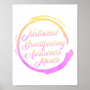Nationaler Monat der Stillbewusstseinsbildung Neue Poster