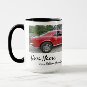 Nationaler Name Ihr Auto Combo Tasse