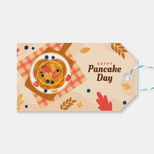 Nationaler Pancake Day Geschenkanhänger