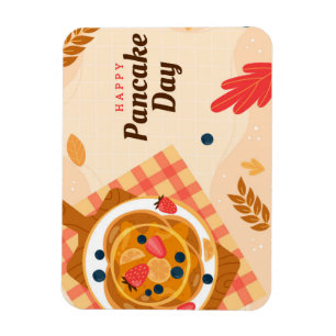 Nationaler Pancake Day Magnet