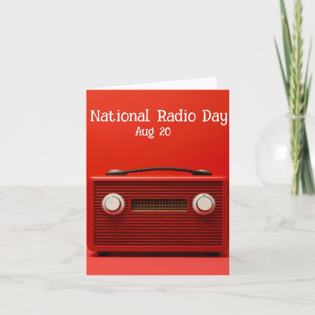 Nationaler Radiotag (Vorderseite)