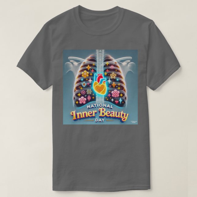 Nationaler Tag der inneren Schönheit T-Shirt (Design vorne)